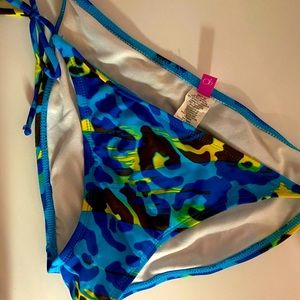 op Bikini cheetah bottom